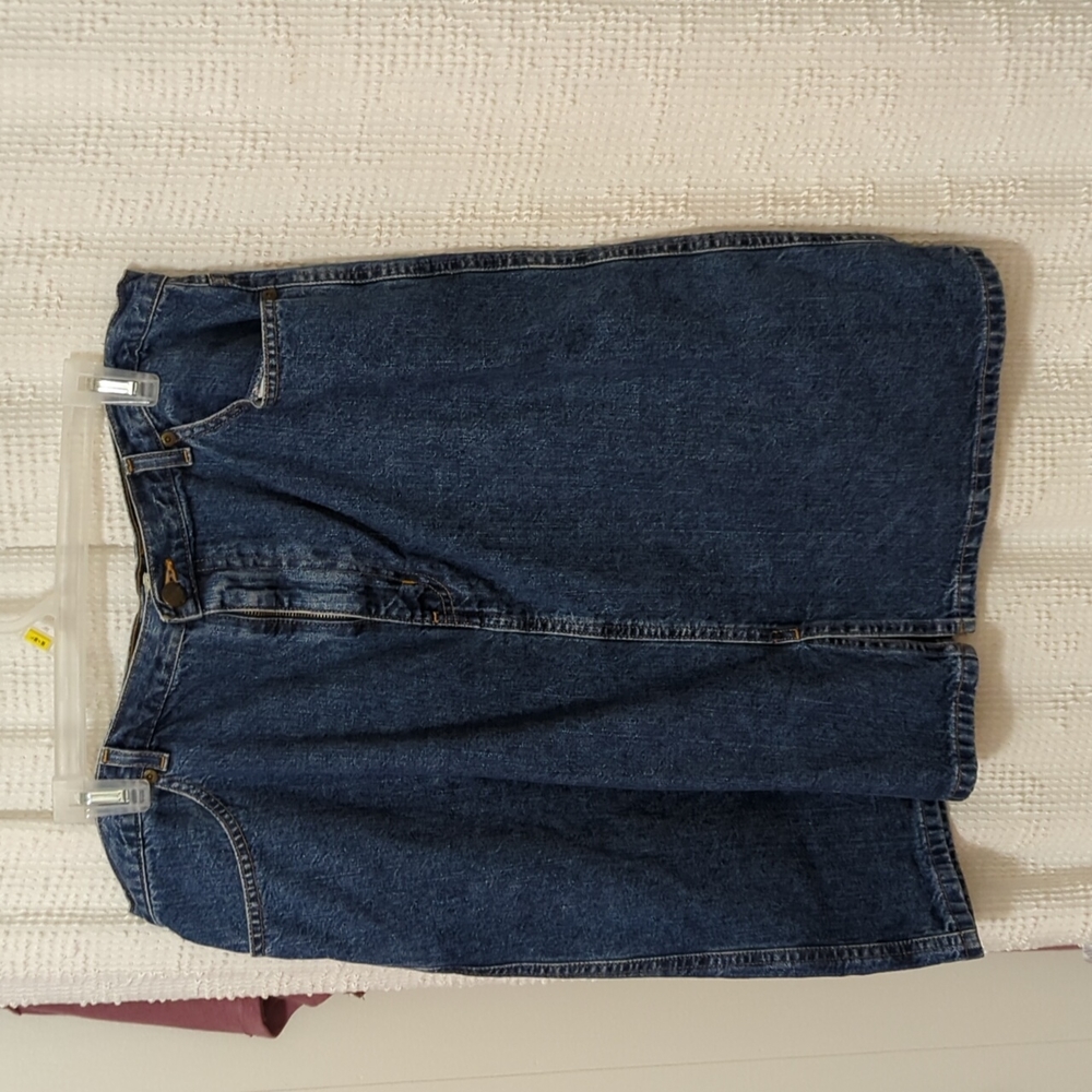 Blue jean skirt